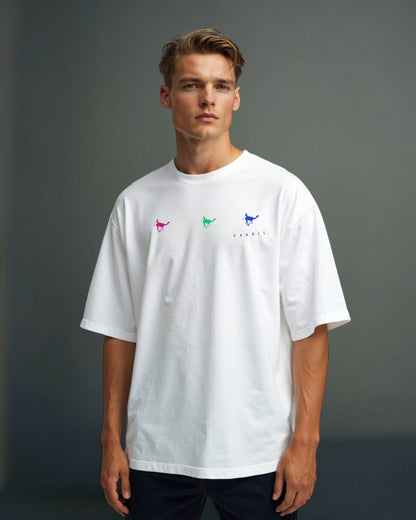Faaris T-Shirt: Three Camel Design – A Touch of Desert on Your Chest!