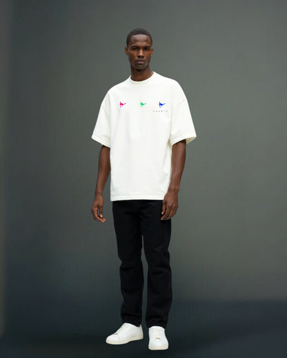 Faaris T-Shirt: Three Camel Design – A Touch of Desert on Your Chest!