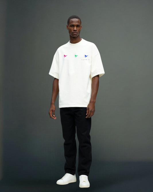 Faaris T-Shirt: Three Camel Design – A Touch of Desert on Your Chest!
